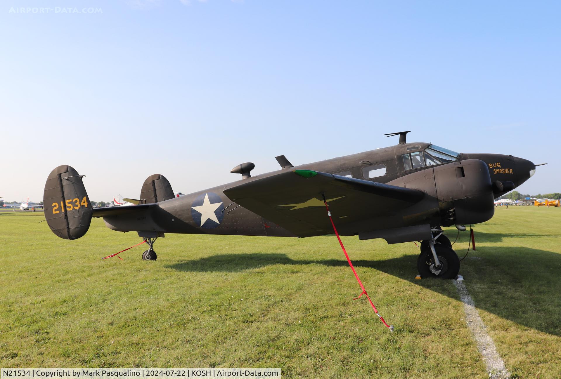 N21534, 1945 Beech 3TM C/N CA-134, Beech 3TM