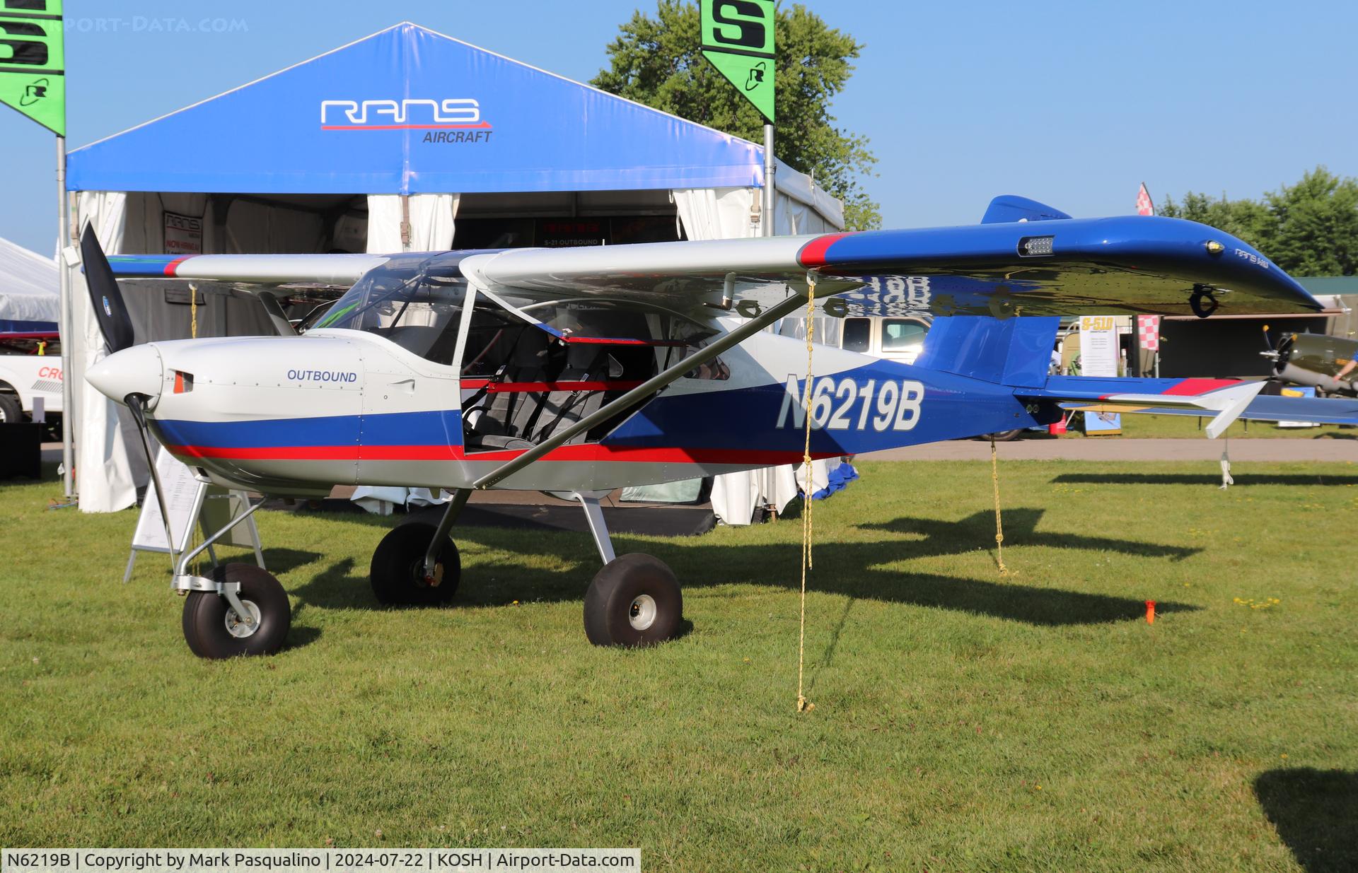 N6219B, 2022 Rans S-21LS Outbound C/N 10210214, Rans S-21LS Outbound
