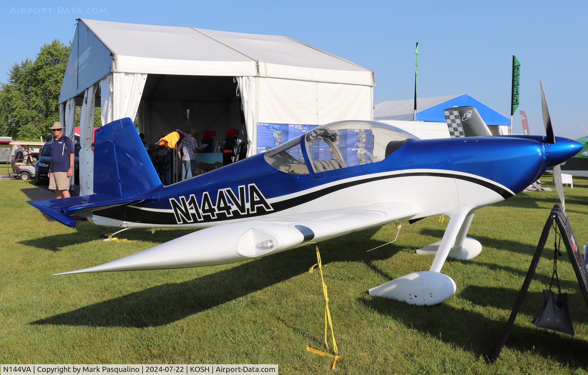 N144VA, 2015 Vans RV-14 C/N 140055, Vans RV-14