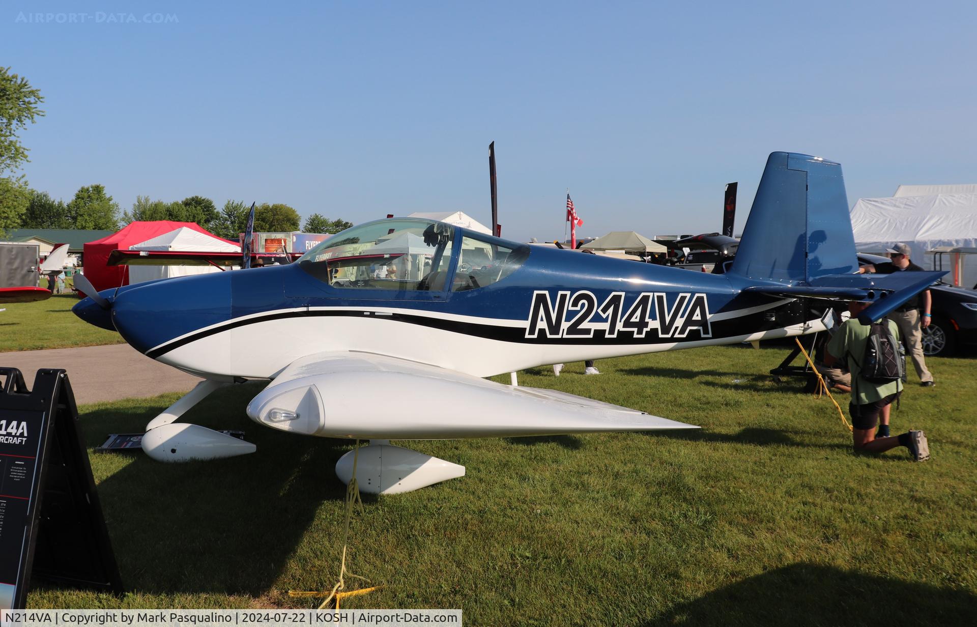 N214VA, 2012 Vans RV-14A C/N 140001, Vans RV-14A