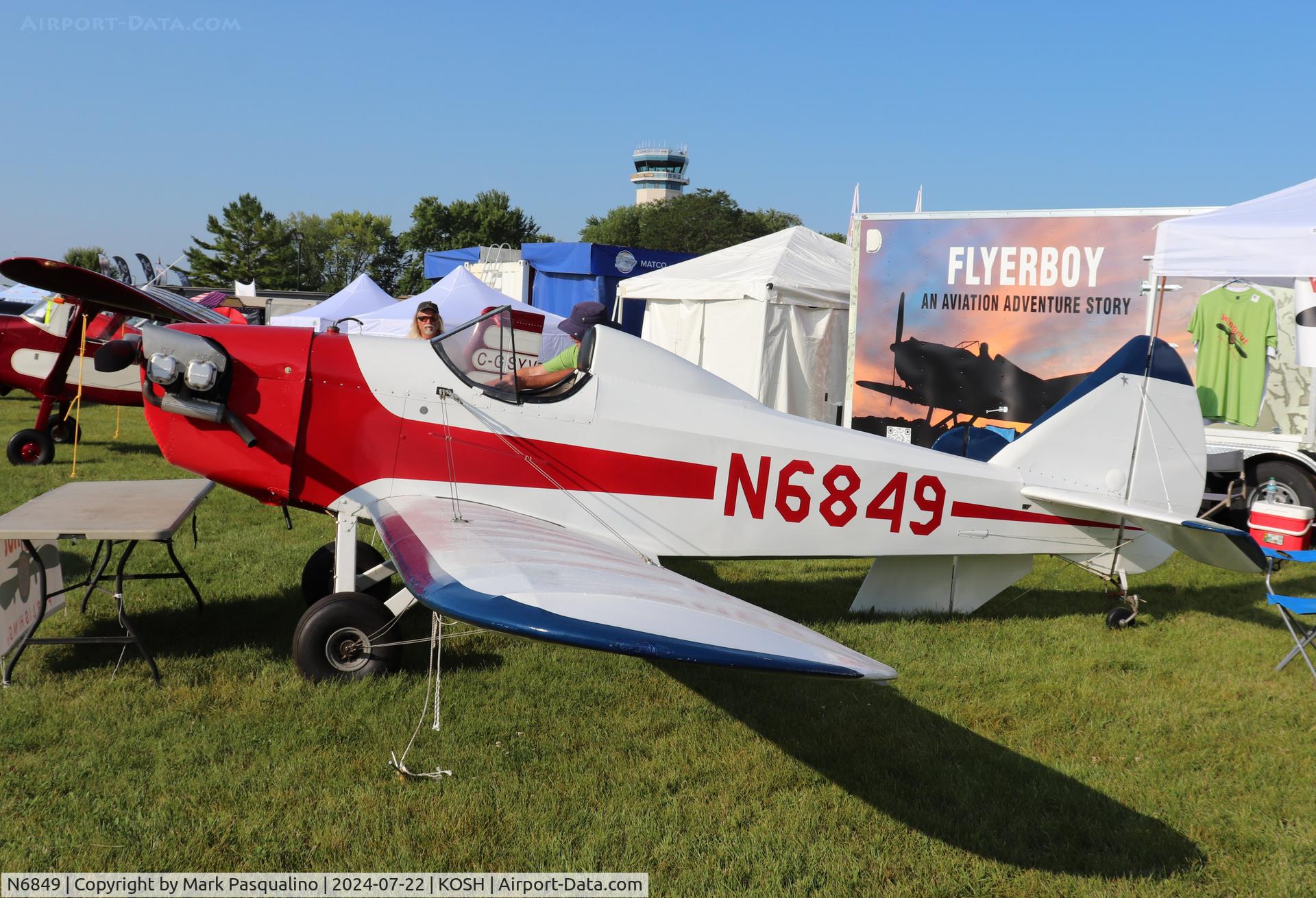 N6849, 1974 Bowers Fly Baby C/N 73-5, Bowers Baby Ace