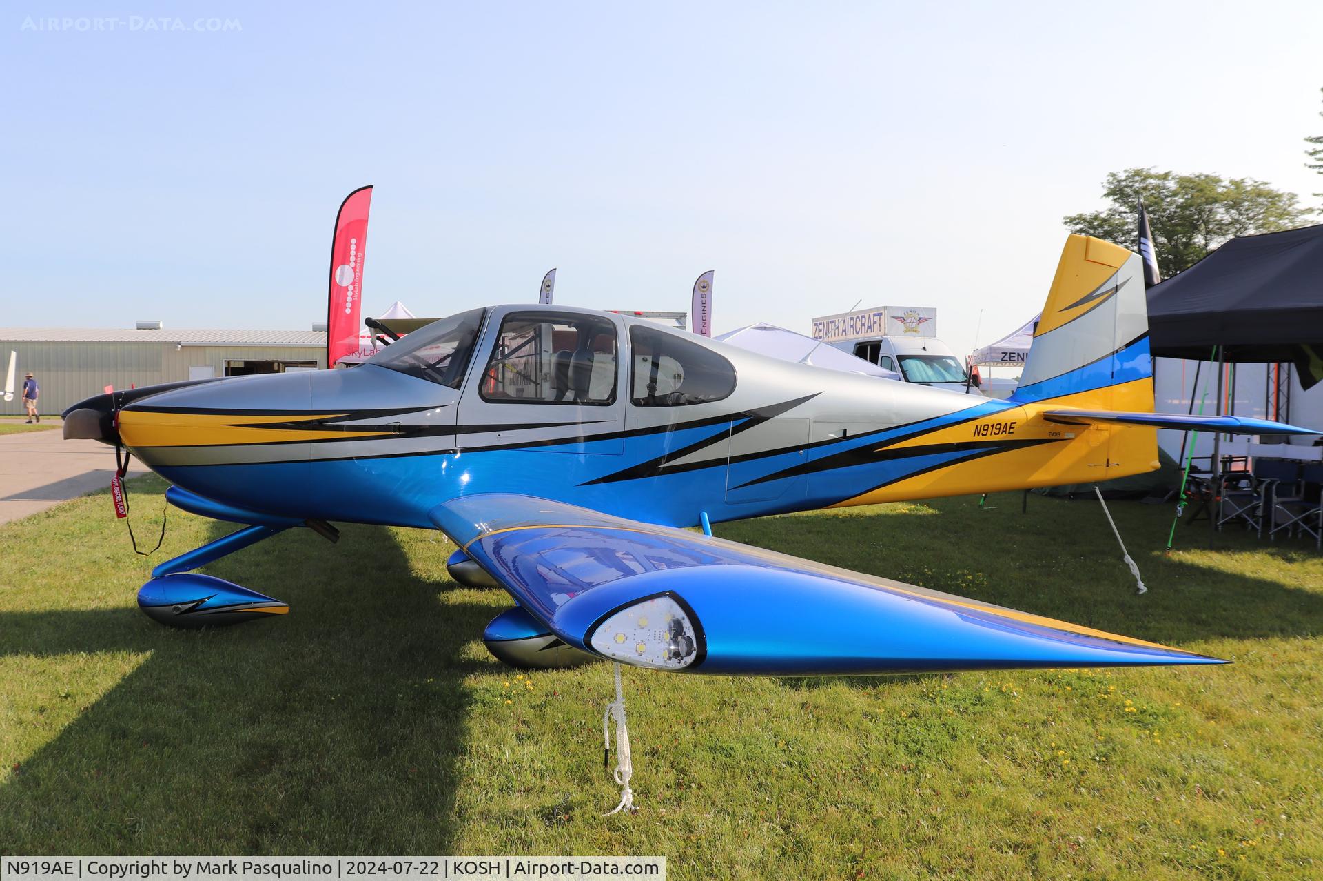 N919AE, 2023 Vans RV-10 C/N 41969, Vans RV-10