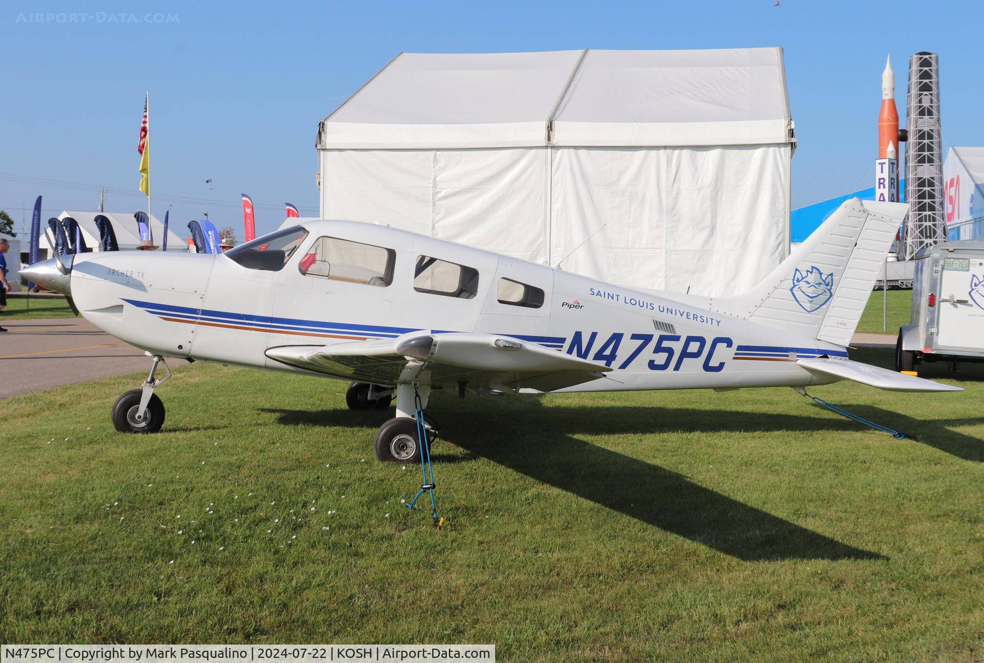 N475PC, 2019 Piper PA-28-181 C/N 2881198, Piper PA-28-181