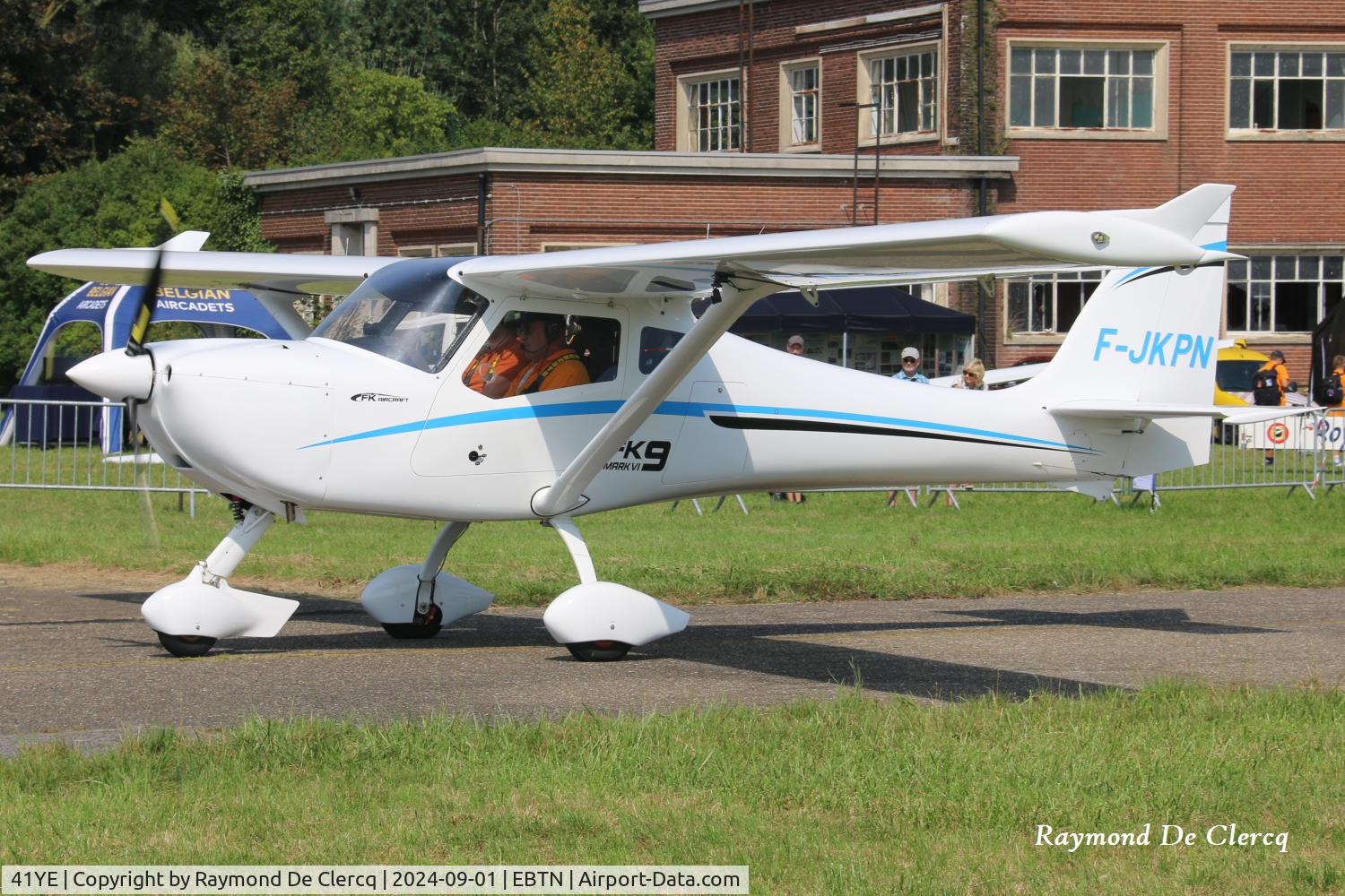 41YE, 2023 B&F Technik FK-9 Mark VI C/N not found 41YE, At Goetsenhoven open day.