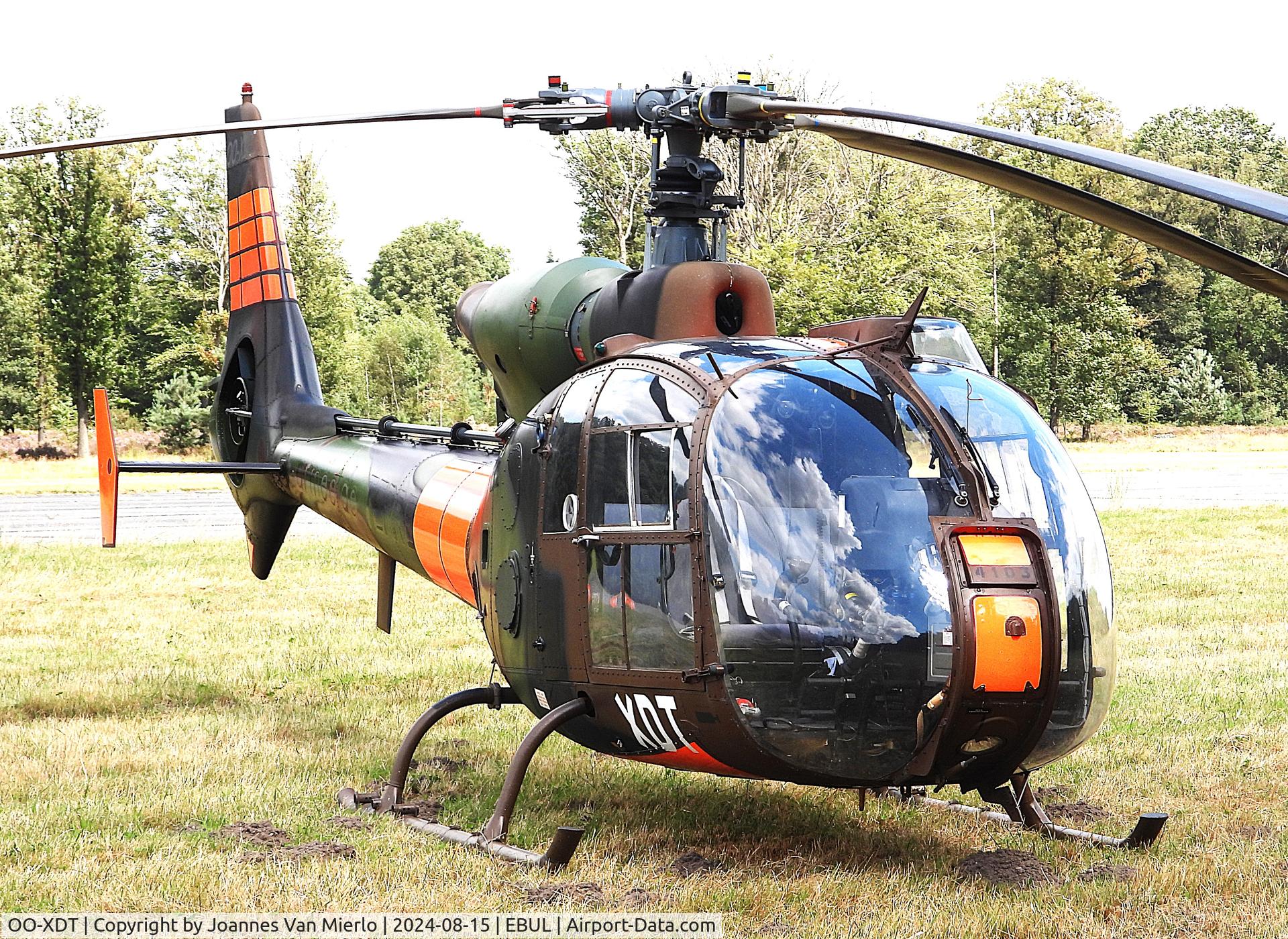 OO-XDT, 1984 Aèrospatiale SA-342M Gazelle C/N 2103, Aalter  Air Rally 2024