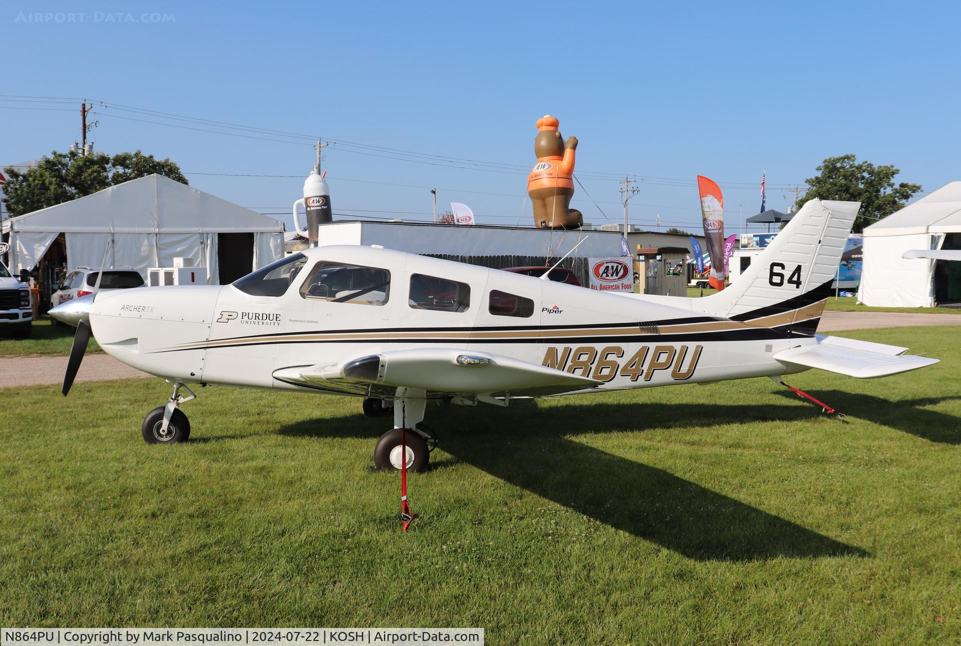 N864PU, 2021 Piper PA-28-181 C/N 2881498, Piper PA-28-181