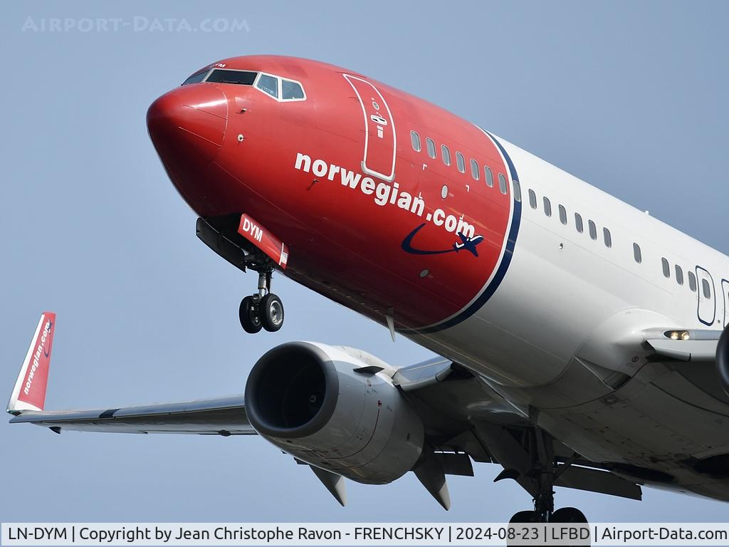 LN-DYM, 2011 Boeing 737-8JP C/N 39005, Norwegian (André Bjerke Livery)
