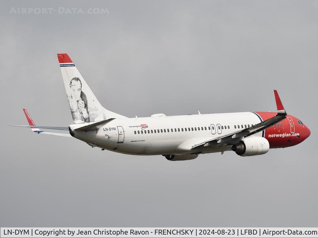 LN-DYM, 2011 Boeing 737-8JP C/N 39005, Norwegian (André Bjerke Livery)