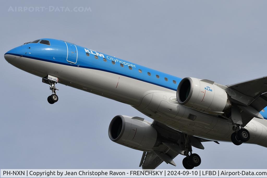 PH-NXN, 2022 Embraer E195-E2 C/N 19020084, Amsterdam (AMS)	Bordeaux (BOD)	KL1440