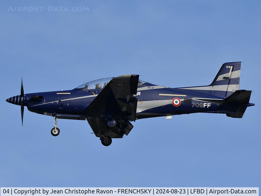 04, 2018 Pilatus PC-21 C/N 296, France Air Force from Cognac