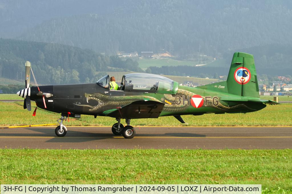 3H-FG, Pilatus PC-7 Turbo Trainer C/N 445, Austria - Air Force Pilatus PC-7