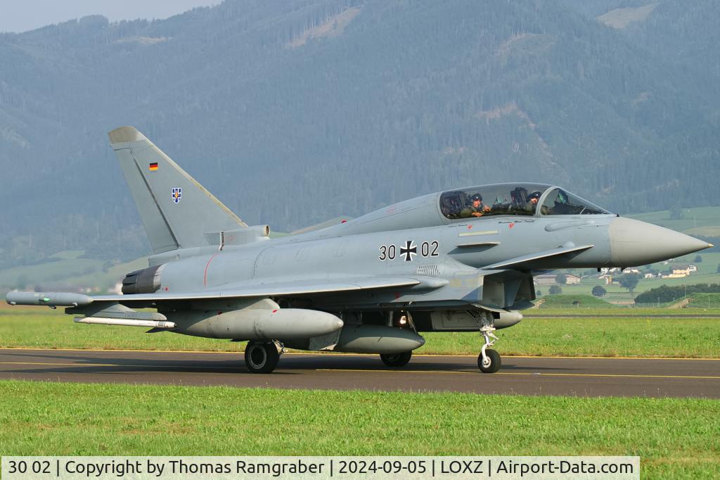 30 02, Eurofighter EF-2000 Typhoon T C/N 009/GT002, Germany - Air Force Eurofighter Typhoon T