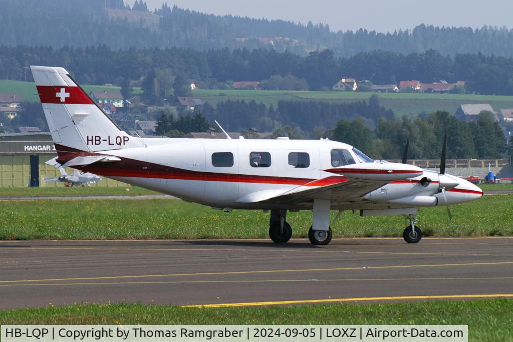 HB-LQP, 1980 Piper PA-31T1-500 Cheyenne I C/N 31T-8004044, Ursella Piper PA-31T Cheyenne I