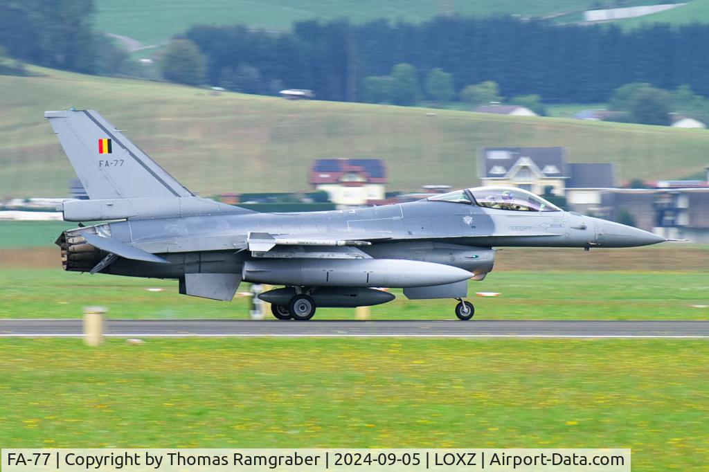 FA-77, SABCA F-16AM Fighting Falcon C/N 6H-77, Belgium - Air Force General Dynamics F-16AM