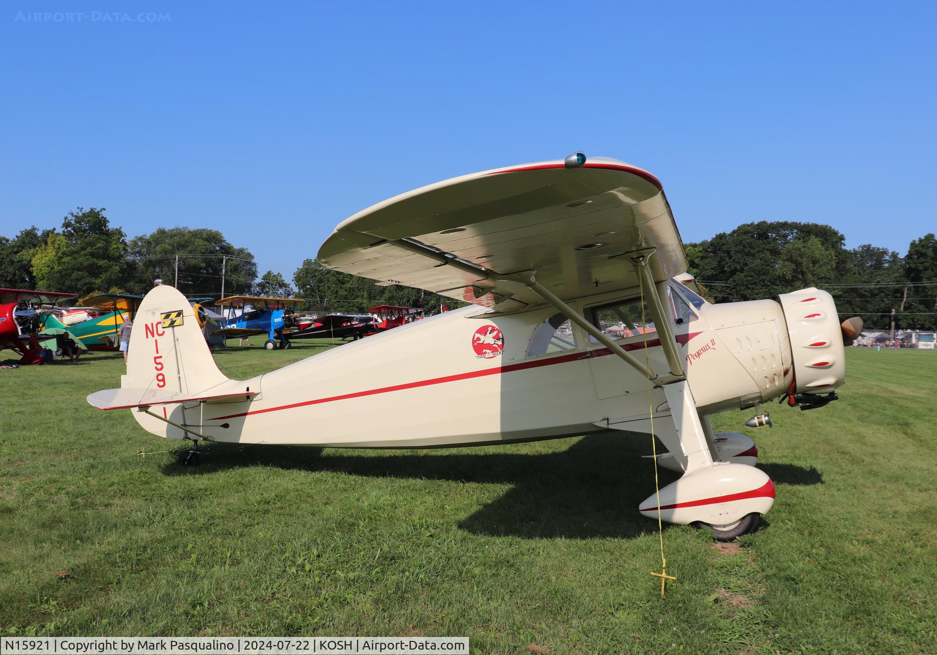 N15921, 1935 Fairchild 24 C8C C/N 2724, Fairchild 24 C8C
