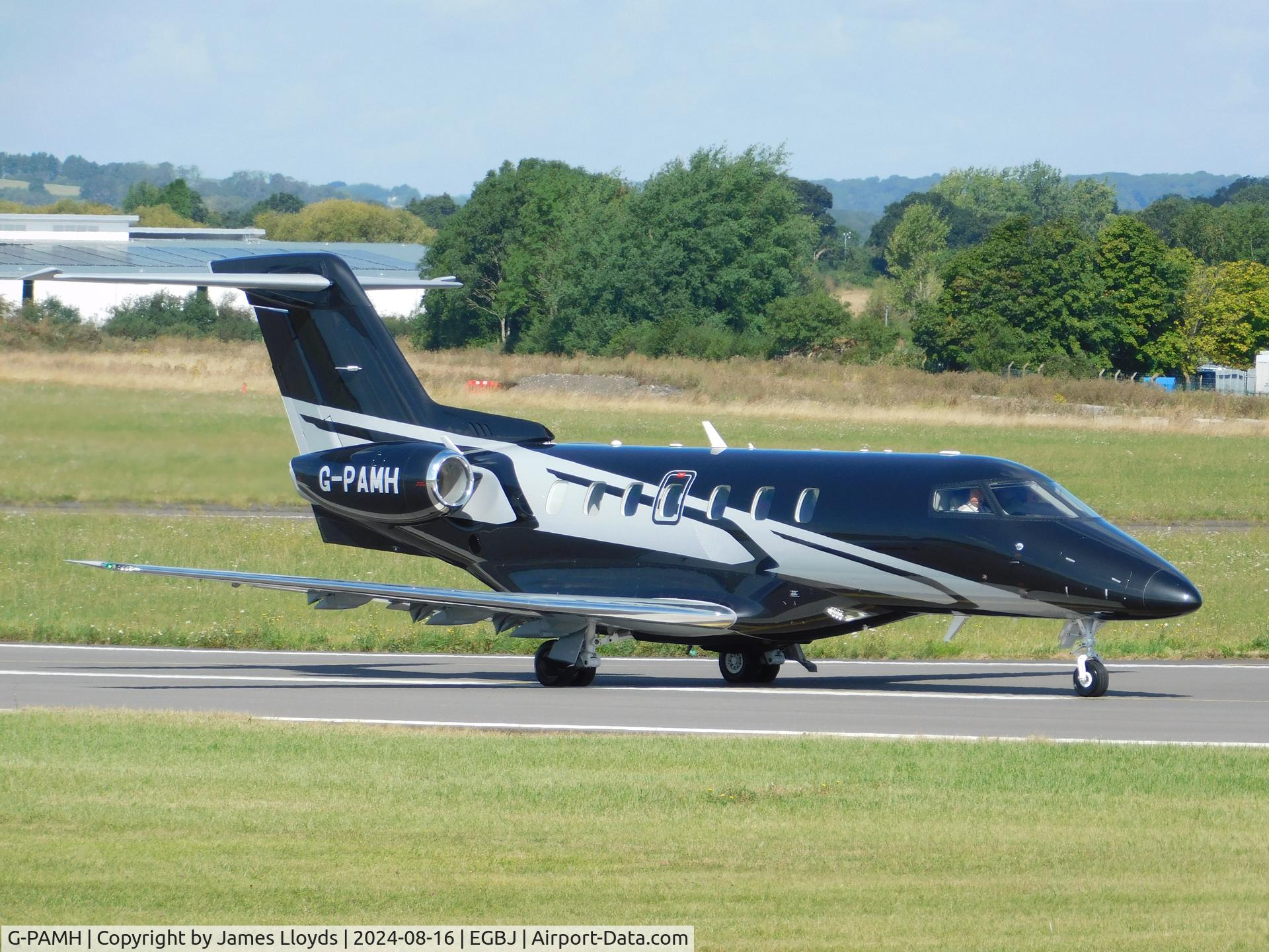 G-PAMH, 2021 Pilatus PC-24 C/N 241, At Gloucestershie Airport
