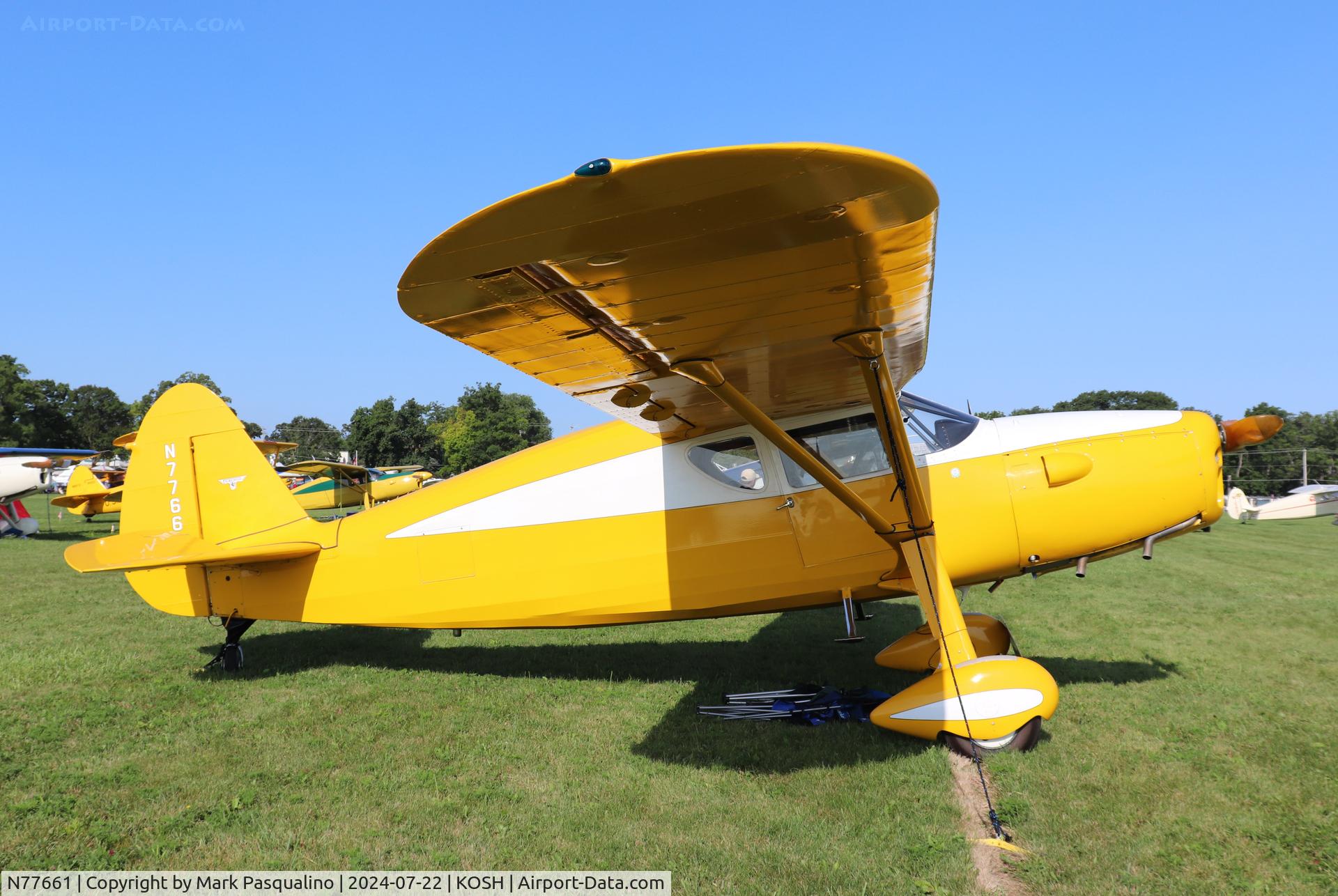 N77661, 1947 Fairchild 24R-46 C/N R46-361, Fairchild 24R-46