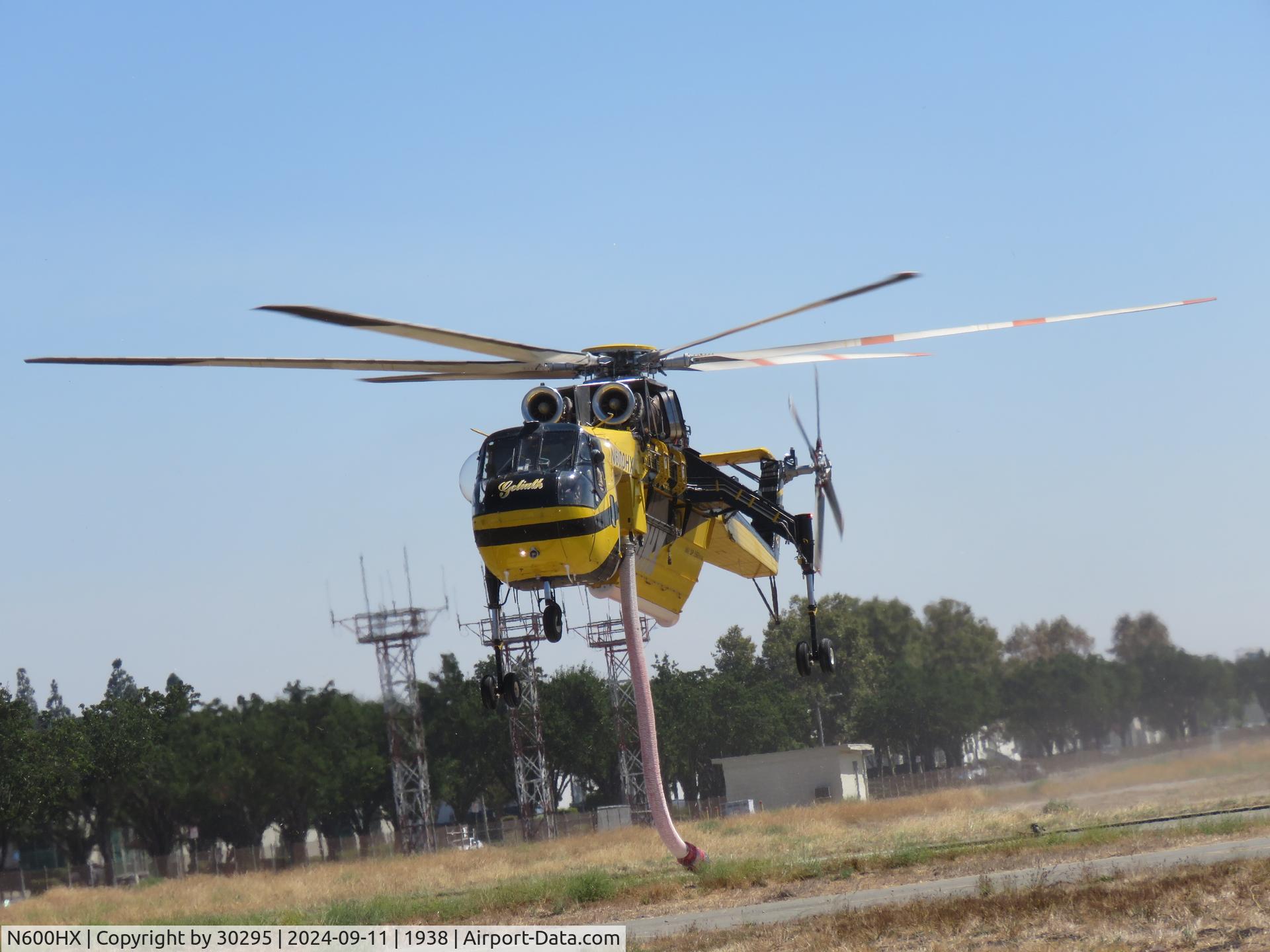 N600HX, 1968 Sikorsky S-64F Skycrane C/N 64081, Going back to work