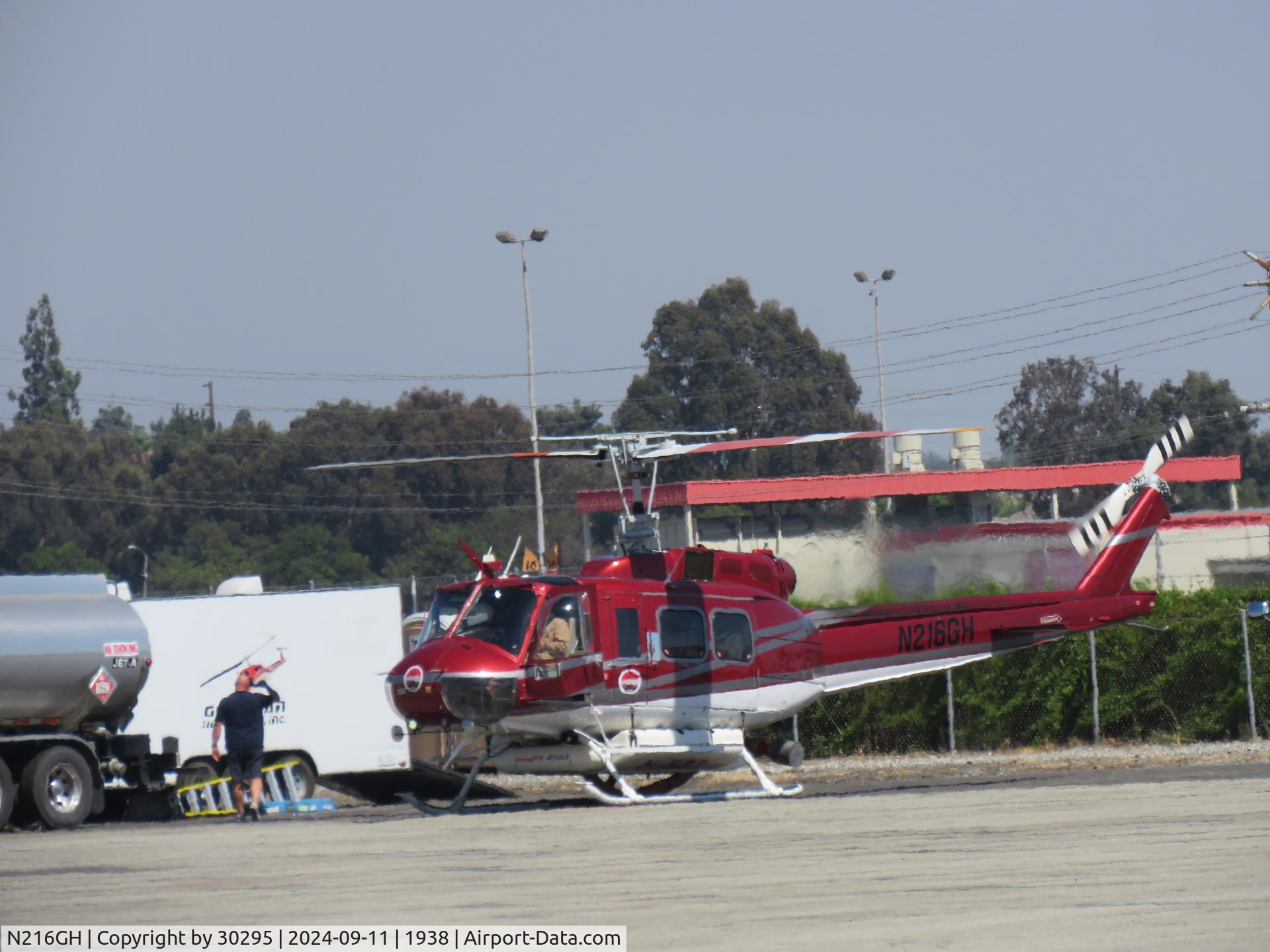 N216GH, 1969 Bell 205A-1++ C/N 30036, Starting up