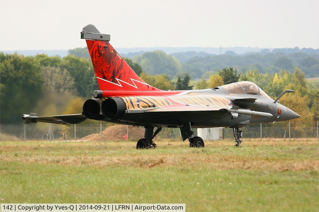 142, 2013 Dassault Rafale C C/N 142, Dassault Rafale C,  Rennes-St Jacques airport (LFRN-RNS)