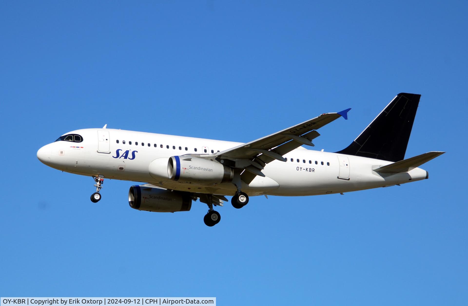 OY-KBR, 2007 Airbus A319-132 C/N 3231, OY-KBR without the StarAlliance titles and lógo.Landing rw 22L