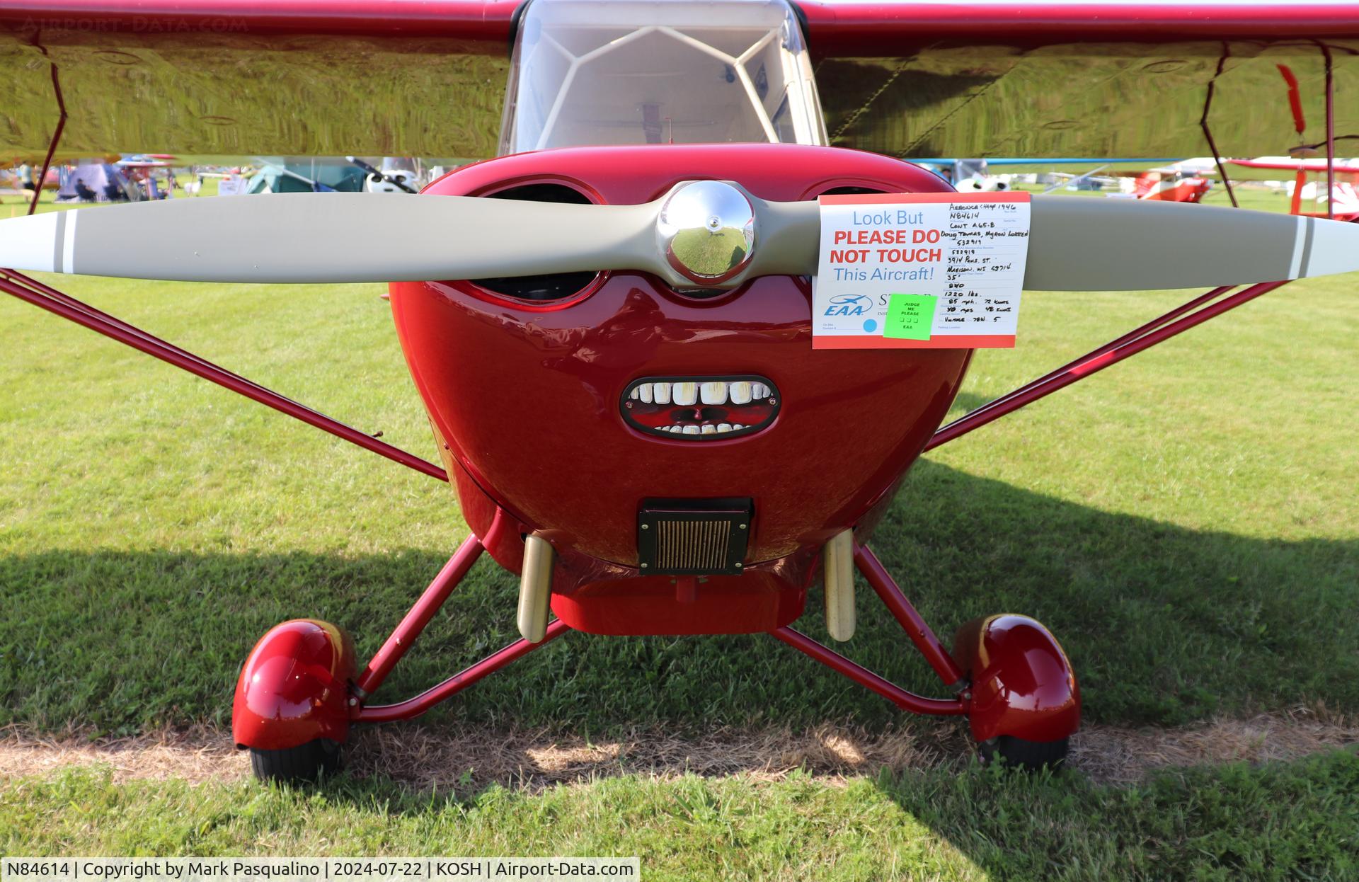 N84614, 1946 Aeronca 7AC Champion C/N 7AC-3325, Aeronca 7AC