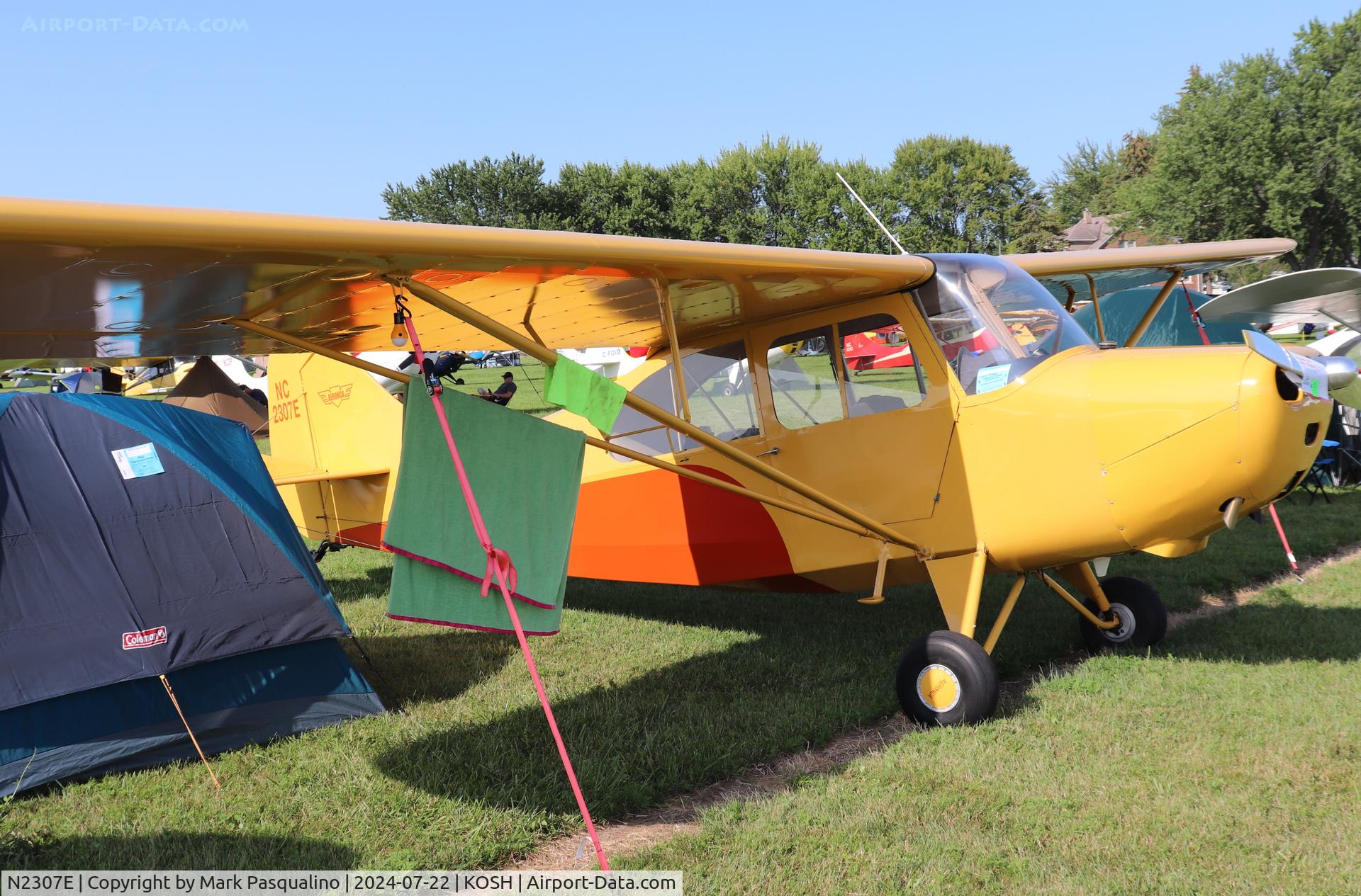 N2307E, 1946 Aeronca 7AC Champion C/N 7AC-5882, Aeronca 7AC