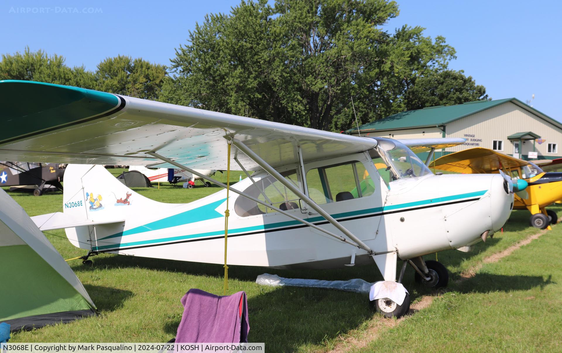 N3068E, 1946 Aeronca 7AC Champion C/N 7AC-6657, Aeronca 7AC