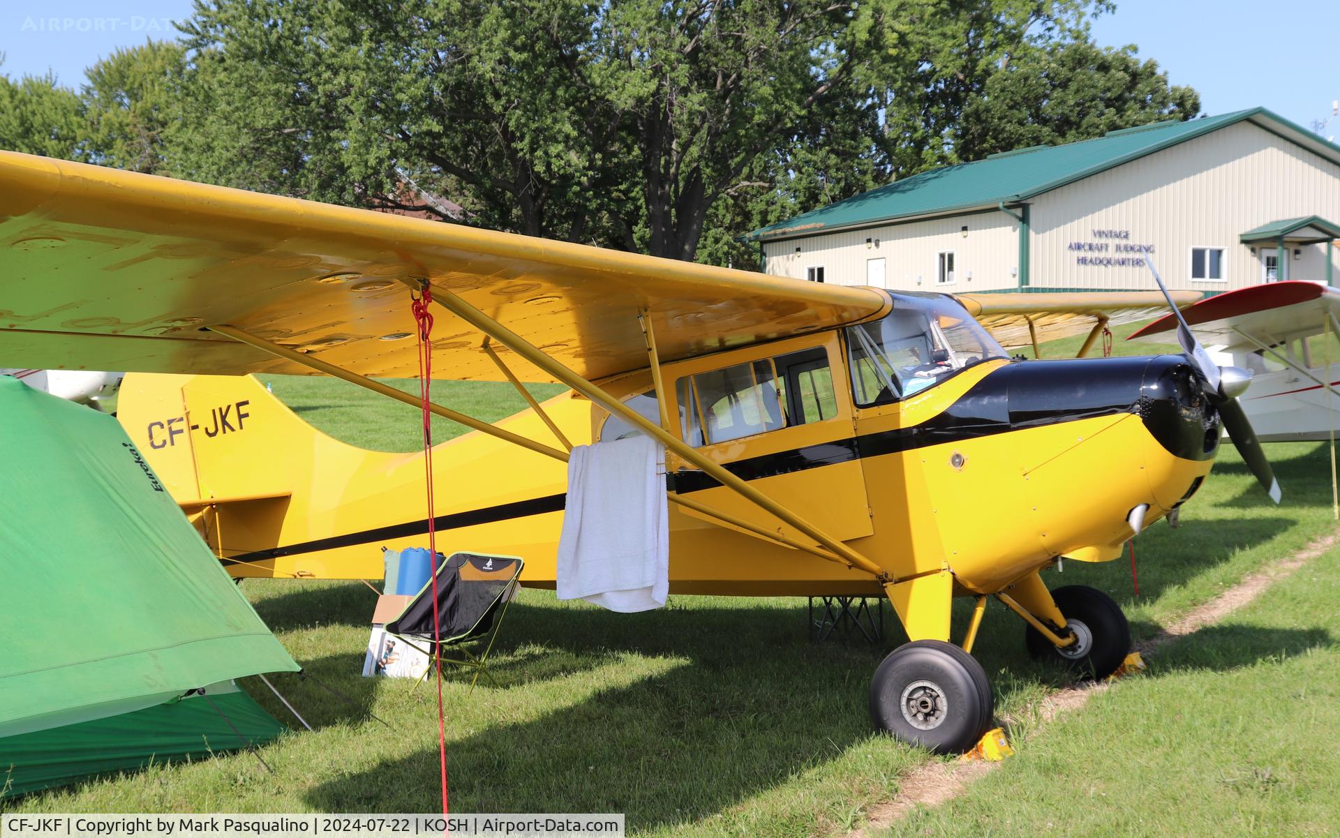 CF-JKF, 1948 Aeronca 11CC Super Chief C/N 11CC 239, Aeronca 11CC