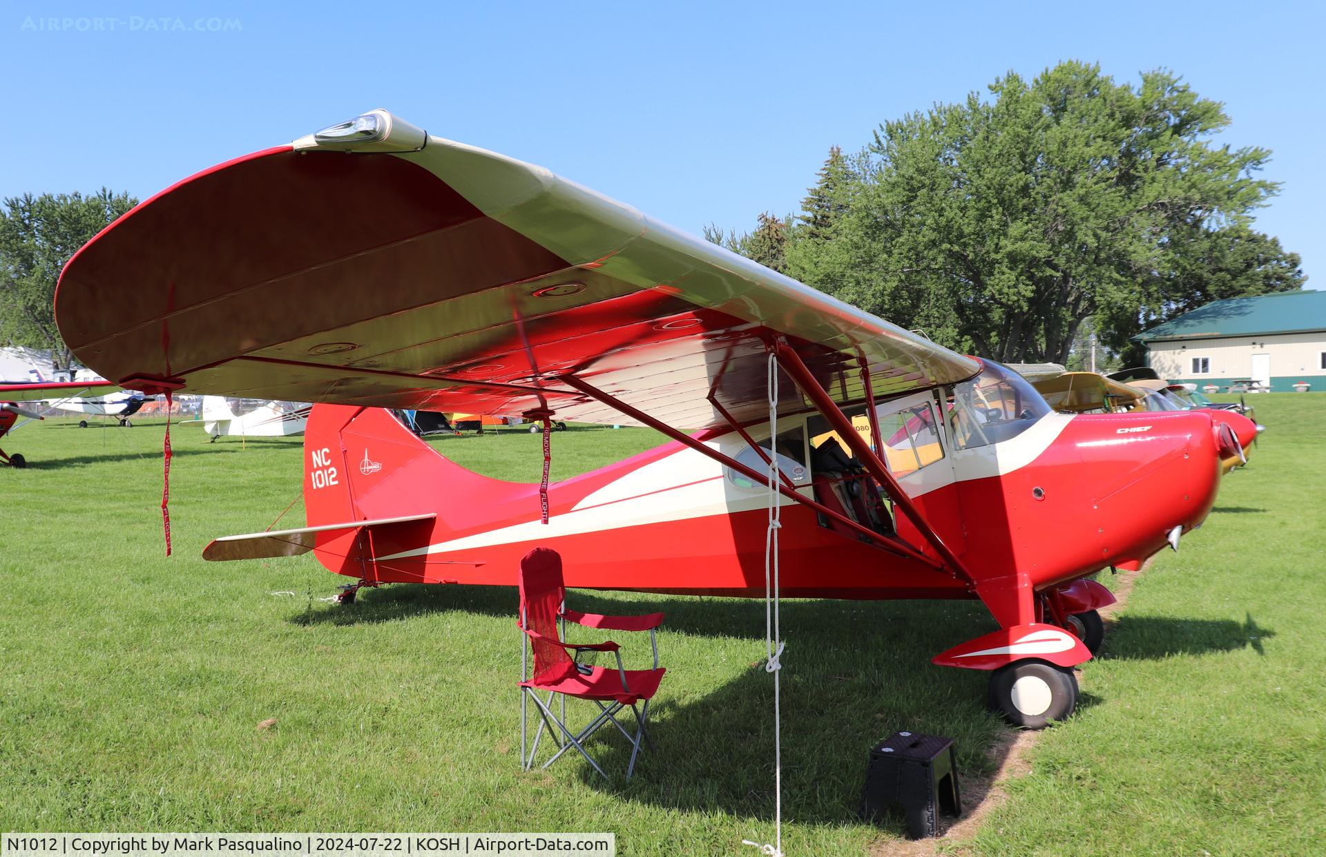 N1012, 1947 Aeronca 11BC Chief C/N 11BC-106, Aeronca 11BC