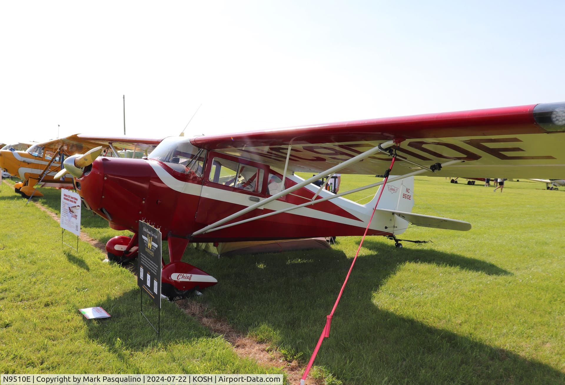 N9510E, 1946 Aeronca 11AC Chief C/N 11AC-1146, Aeronca 11AC