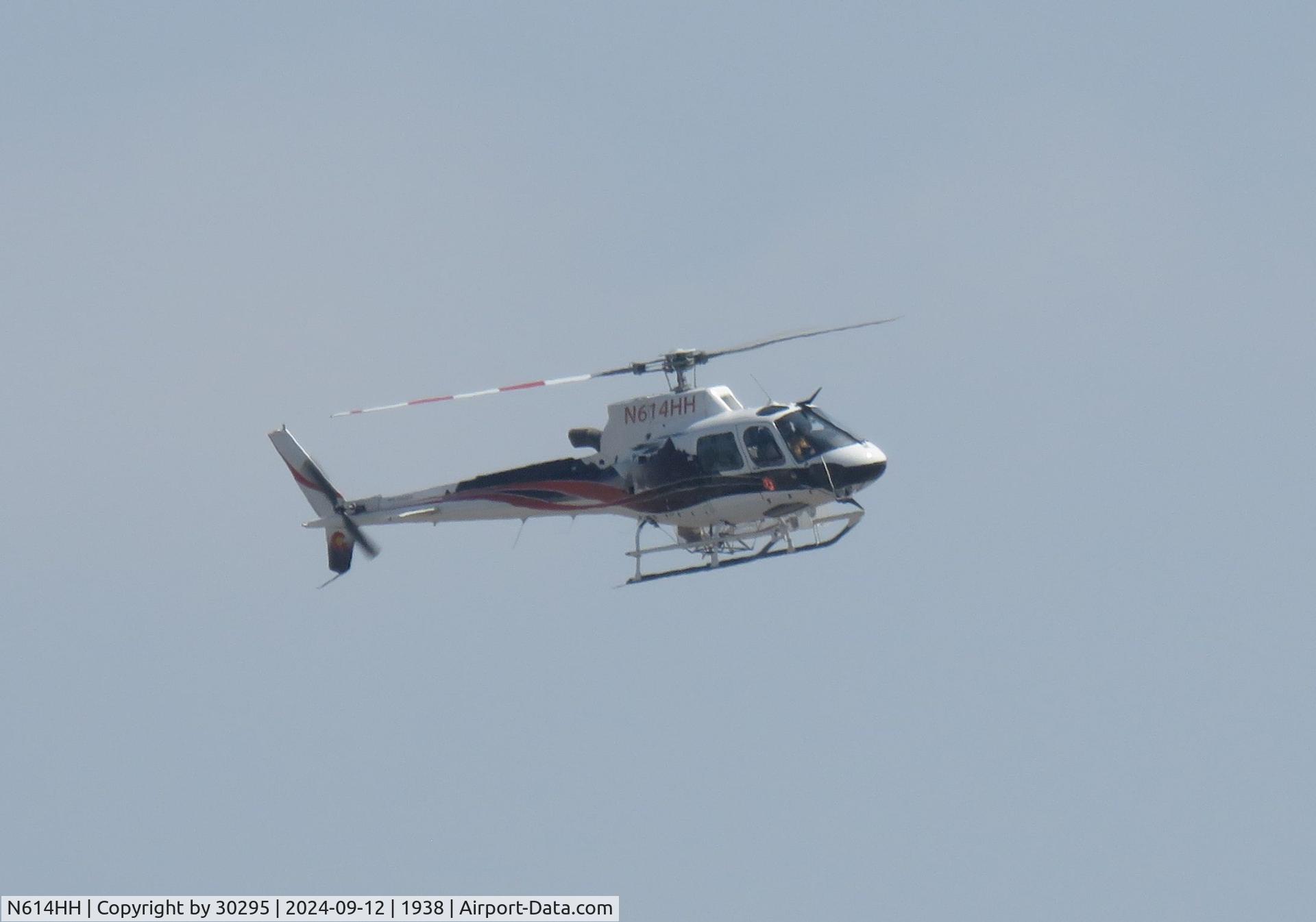 N614HH, 2016 Airbus AS350-B3 C/N 8305, Inbound