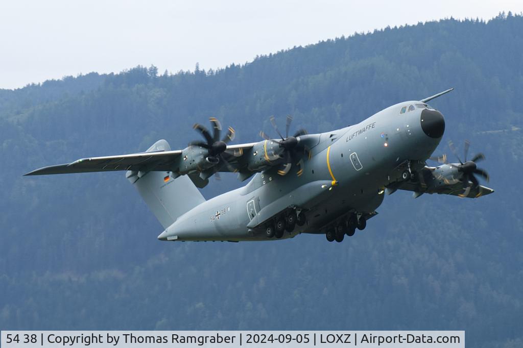 54 38, Airbus A400 C/N 115, Germany - Air Force Airbus A400M