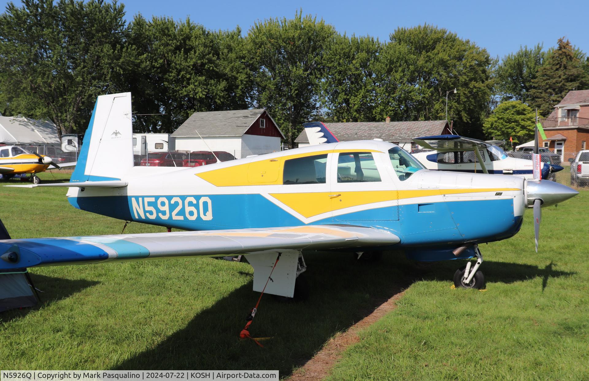 N5926Q, 1965 Mooney M20E C/N 828, Mooney M20E