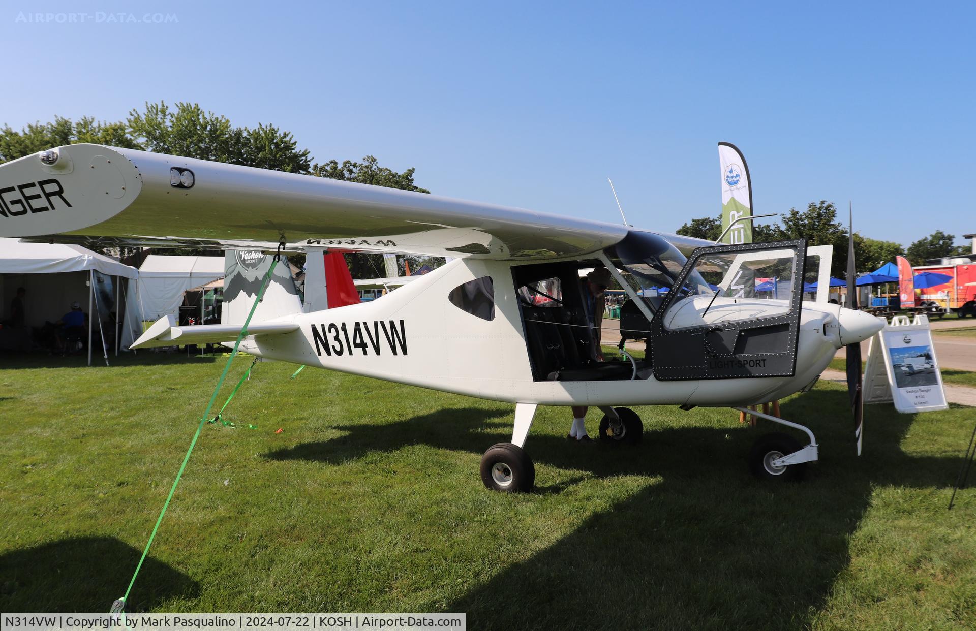 N314VW, 2024 Vashon Aircraft Ranger R7 C/N 10231, Vashon Ranger R7