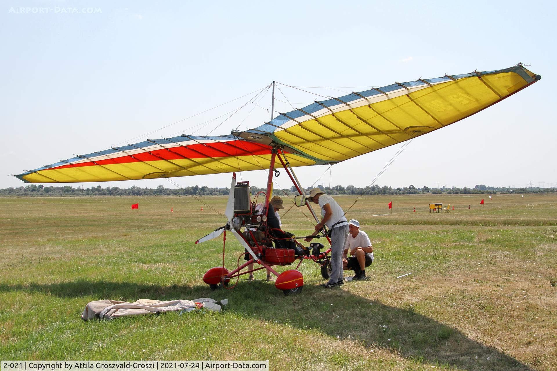 2-021, Halley Apollo Racer GT / Air Création, Balatonfökajár Airport, Hungary