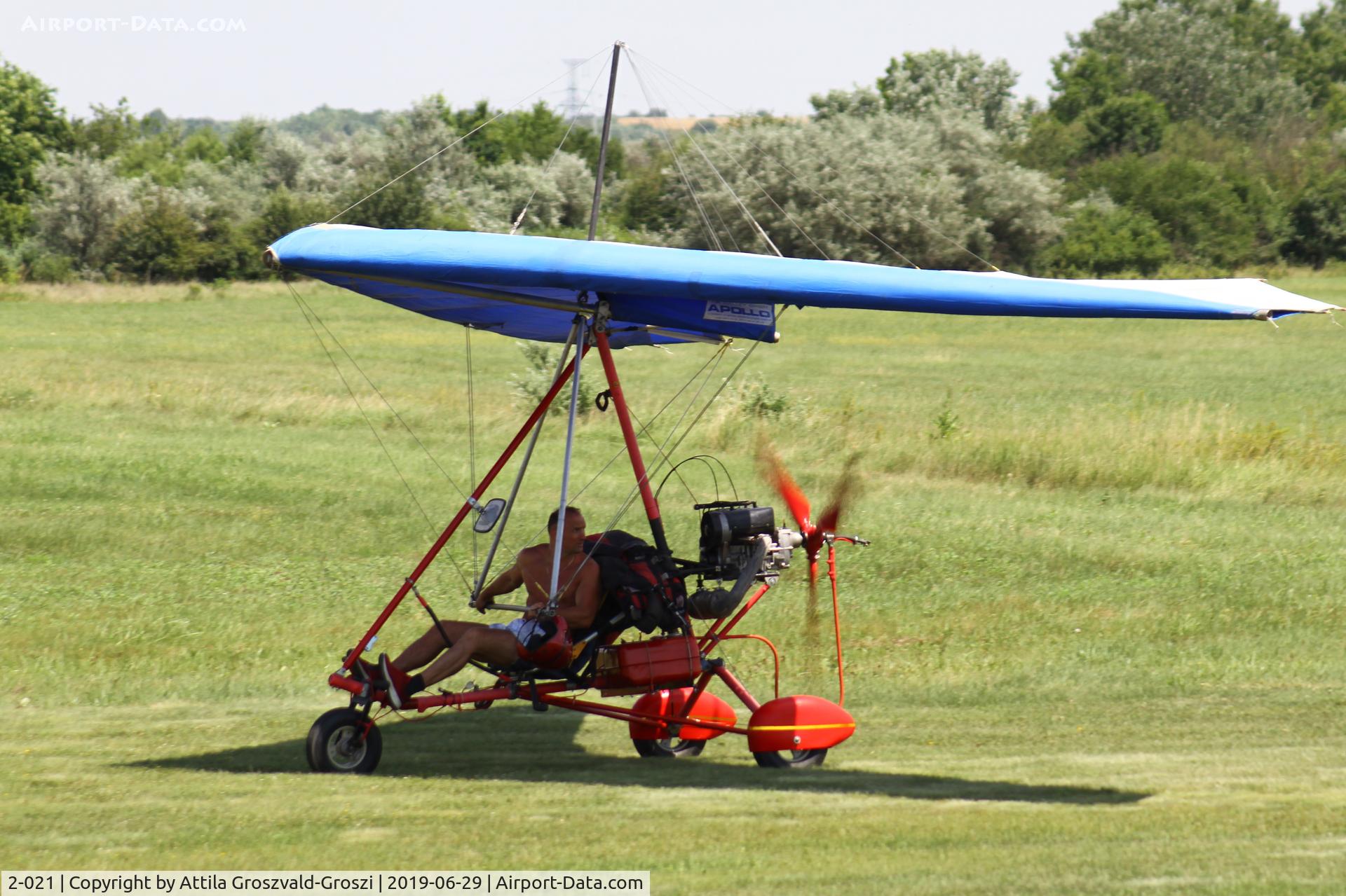 2-021, Halley Apollo Racer GT / Apollo C15, Balatonfökajár Airport, Hungary