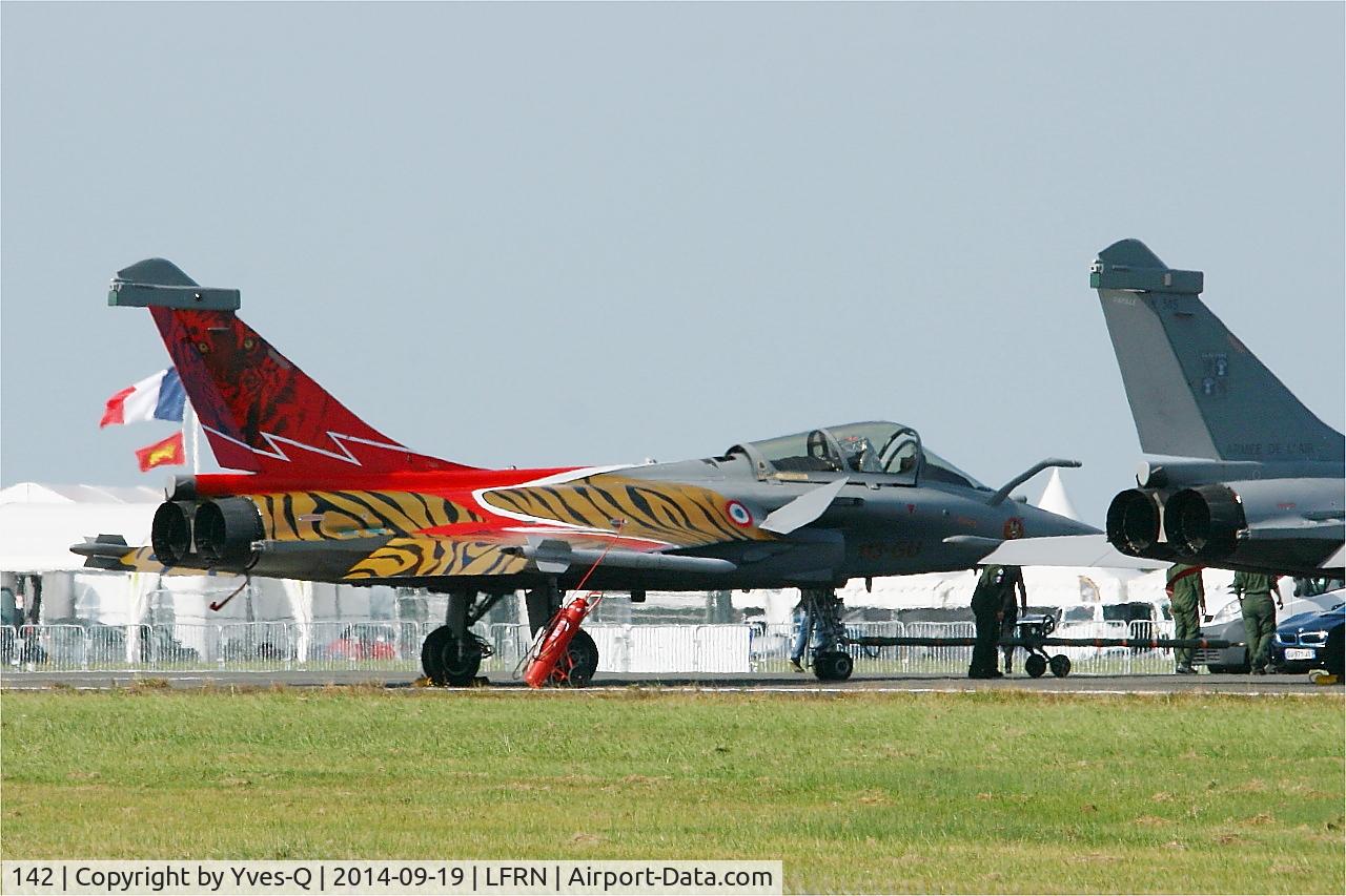 142, 2013 Dassault Rafale C C/N 142, Dassault Rafale C, Rennes-St Jacques airport (LFRN-RNS)