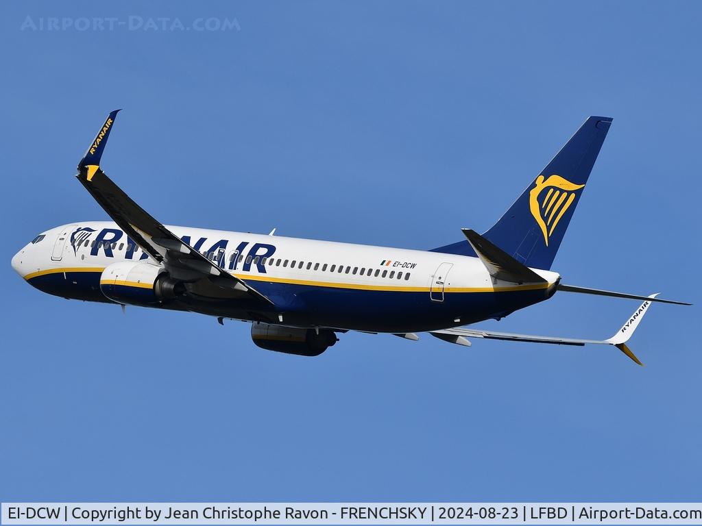 EI-DCW, 2004 Boeing 737-8AS C/N 33568, Ryanair take off runway 23