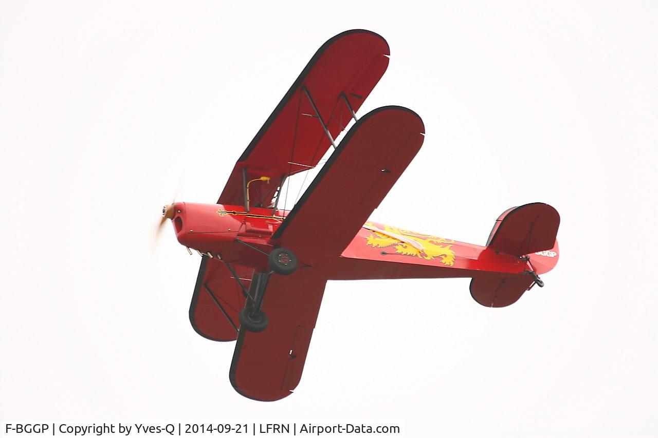 F-BGGP, Stampe-Vertongen SV-4C C/N 41, Stampe-Vertongen SV-4C, On display, Rennes-St Jacques airport (LFRN-RNS)