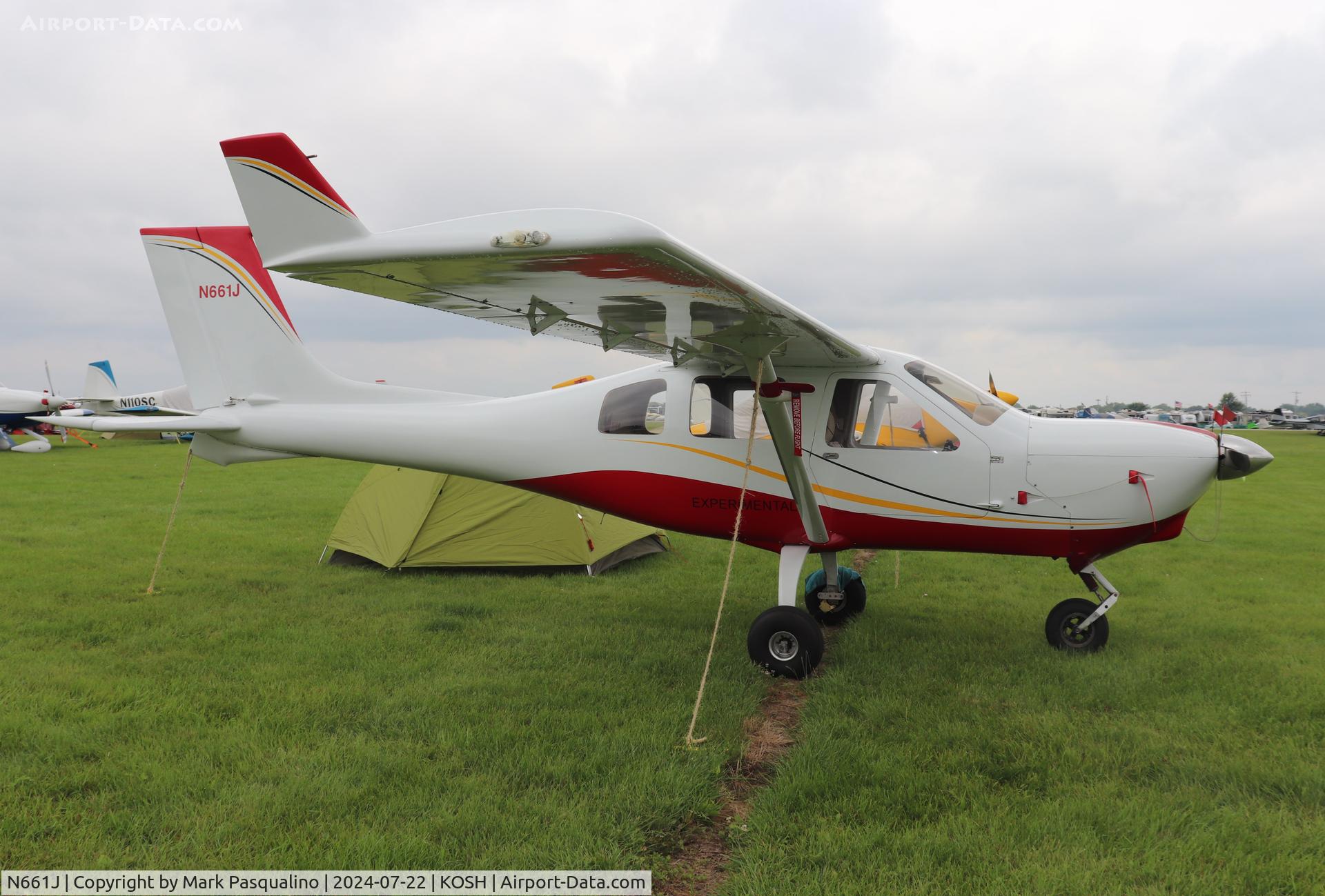 N661J, 2008 Jabiru J230-SP C/N 564, Jabiru J230-SP