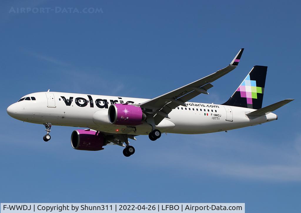 F-WWDJ, 2022 Airbus A320-271N C/N 10771, C/n 10771 - To be XA-VSZ