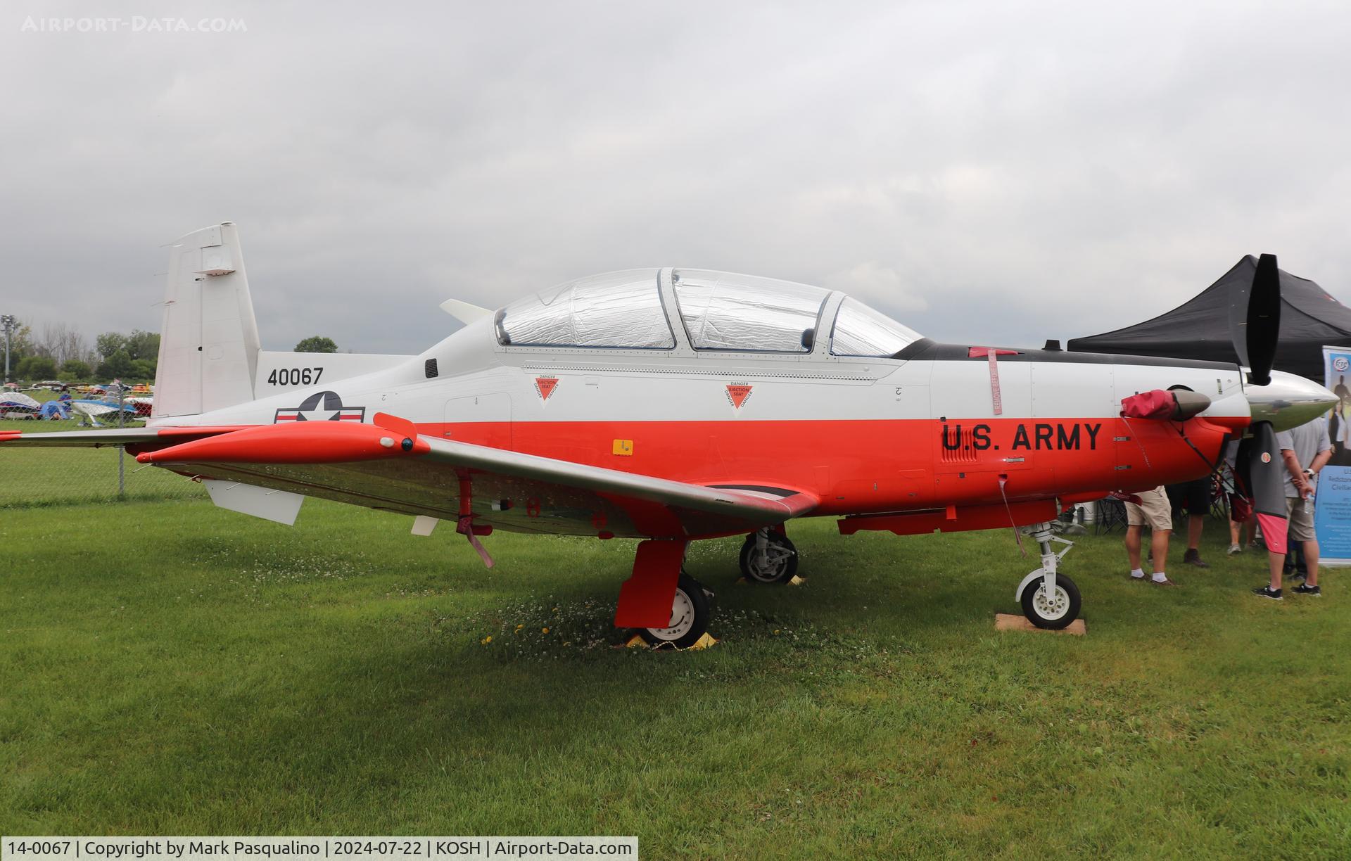 14-0067, 2014 Beech T-6D Texan II C/N PM-67, Beech T-6D Texan II