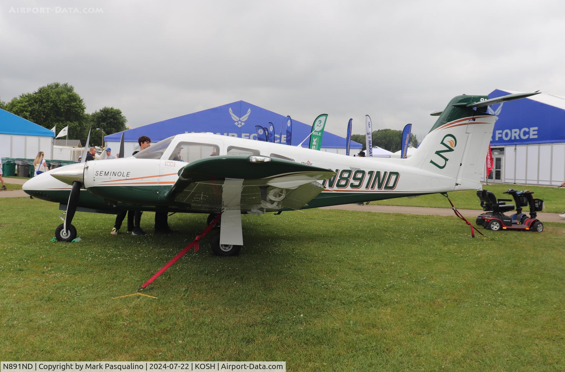 N891ND, 2023 Piper PA-44-180 Seminole C/N 4496555, Piper PA-44-180