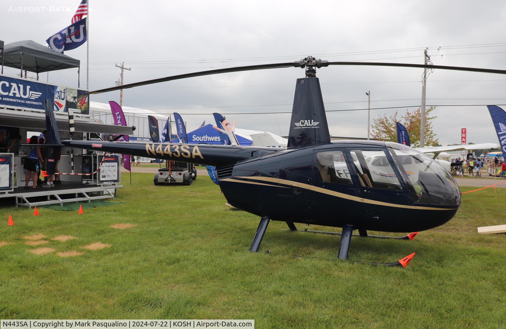 N443SA, 2005 Robinson R44 II C/N 10921, Robinson R44 II