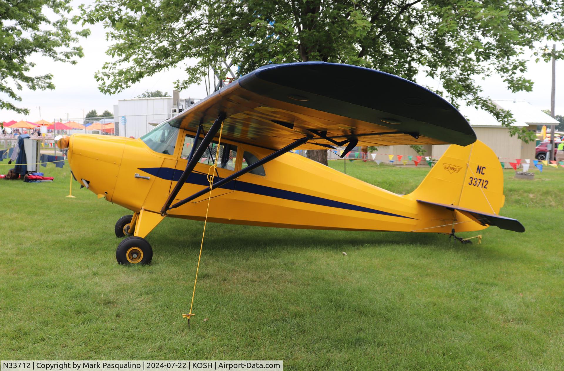 N33712, 1941 Aeronca 65-CA Super Chief C/N CA12971, Aeronca 65-CA