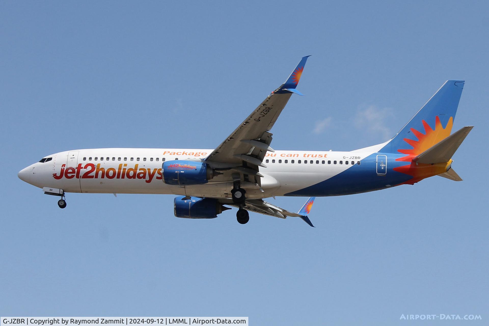 G-JZBR, 2018 Boeing 737-800 C/N 64441, B737-800 G-JZBR Jet2Com