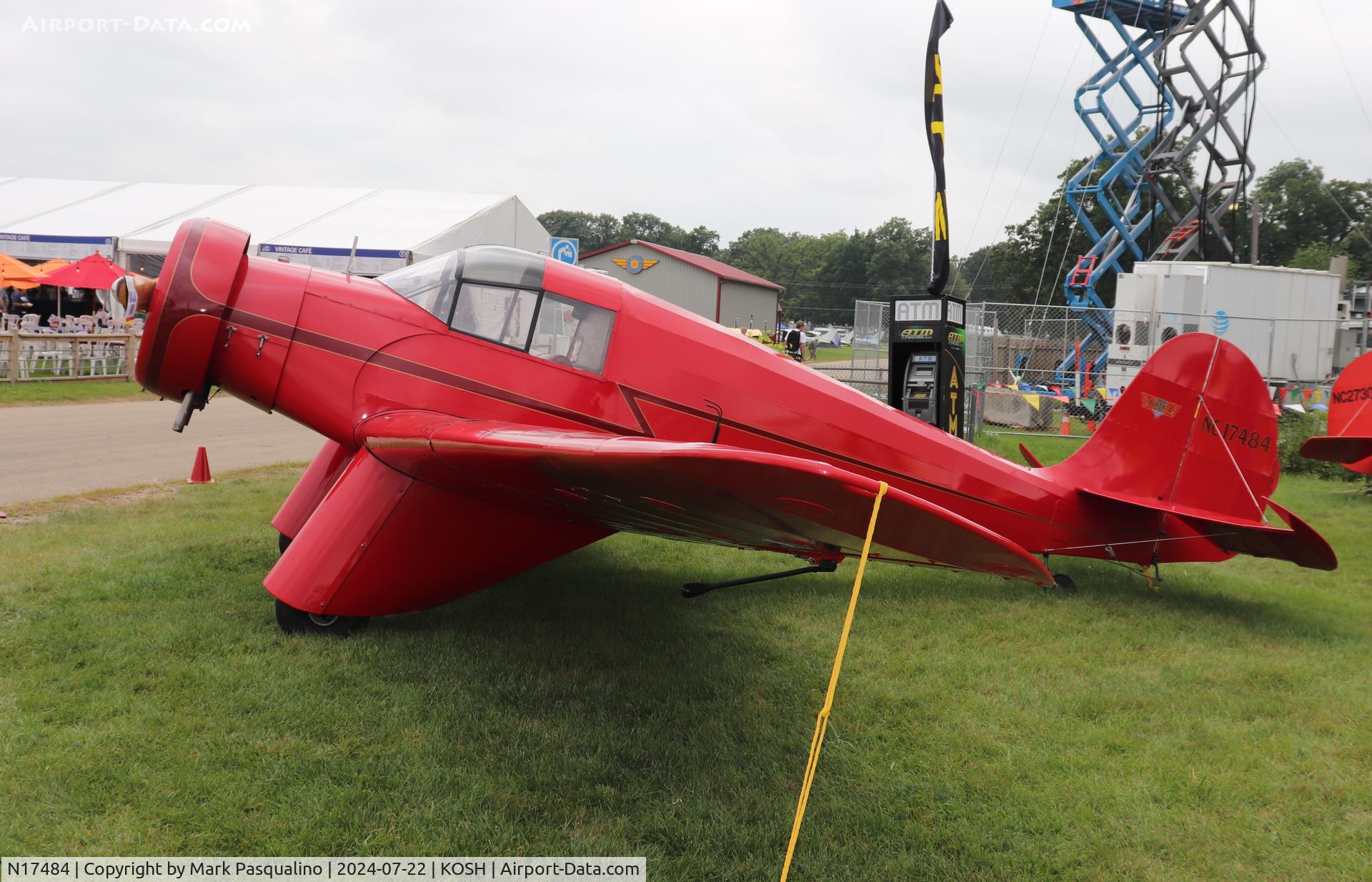 N17484, 1937 Aeronca LC C/N 2060, Aeronca LC