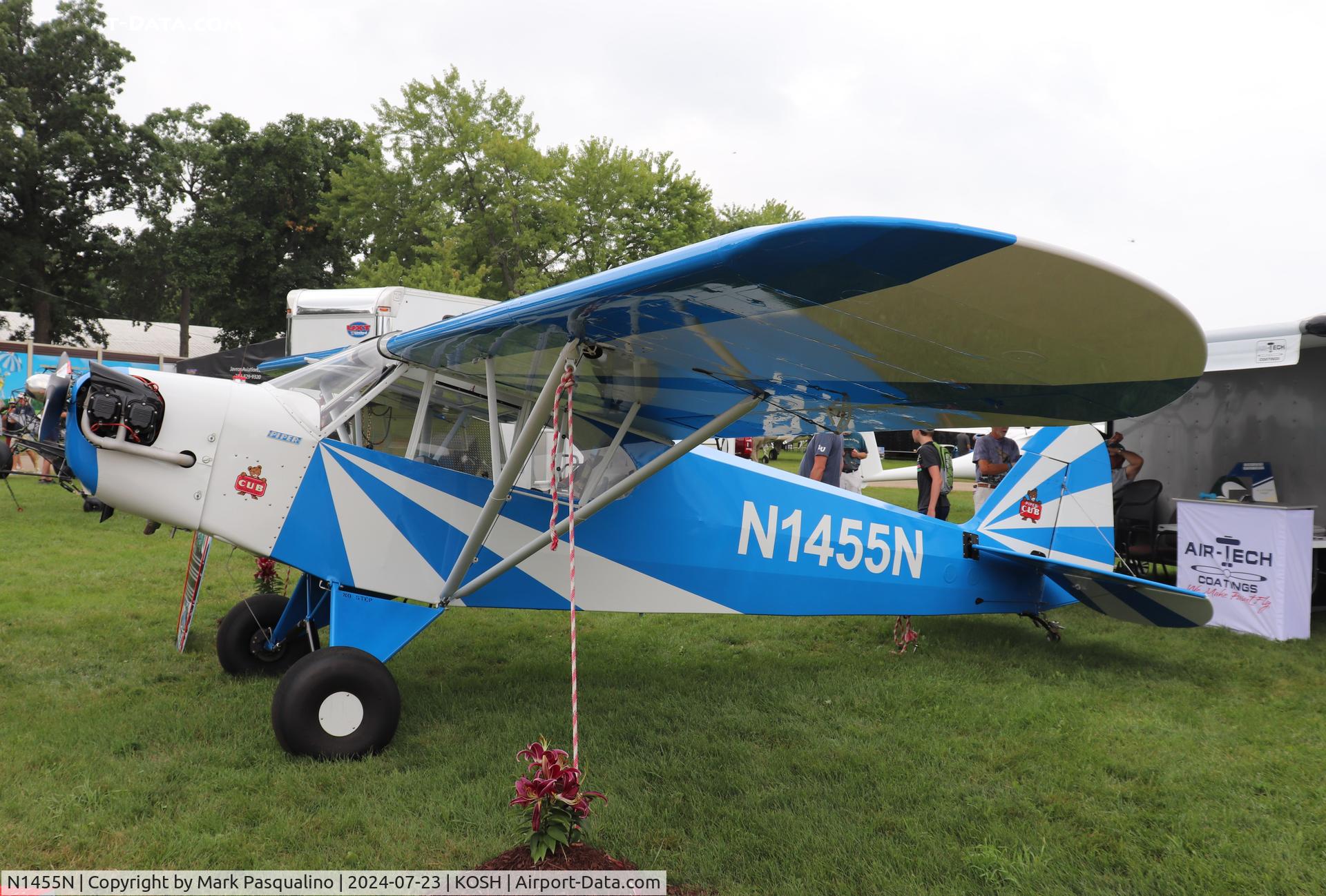 N1455N, 1947 Piper J3C-65 Cub C/N 22989, Piper J3C-65