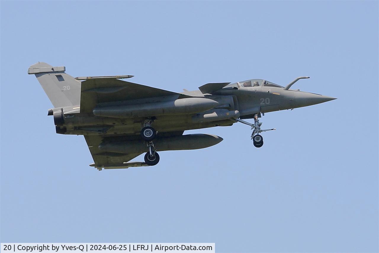 20, Dassault Rafale M C/N 20, Dassault Rafale M, Landivisiau Naval Air Base (LFRJ)